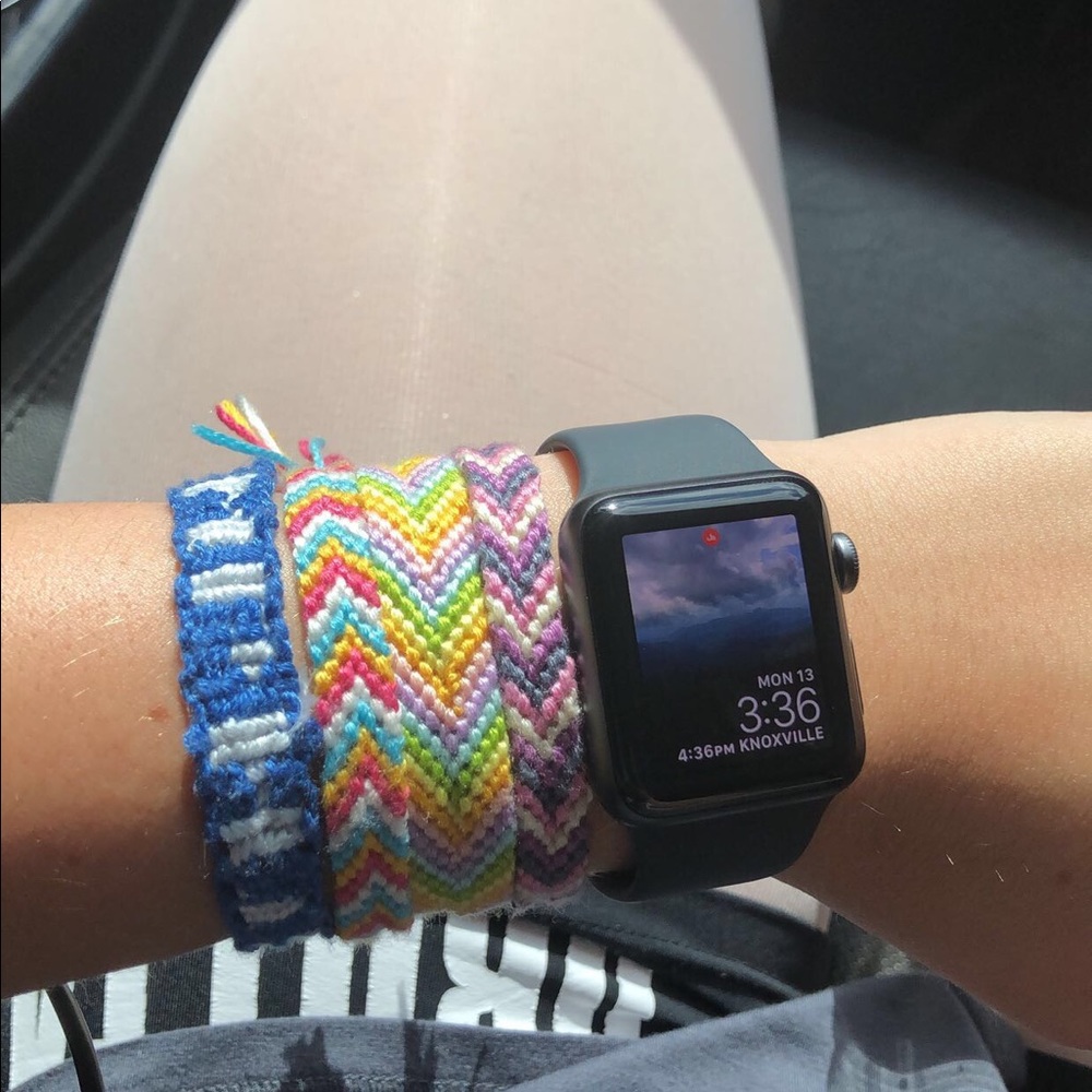 Homemade friendship bracelets